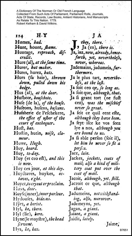 Kimkat0423k Dictionary Of The Norman Or Old French Language Collected From Such Acts Of Parliament Records Parliament Rolls Law Books Journals Antient Historians Acts Of State And Manuscripts As Relate To This Nation Calculated To Illustrate