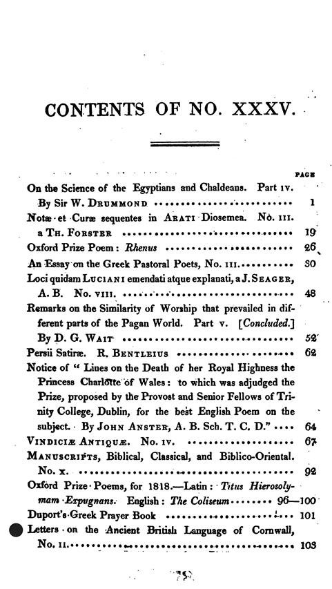 F6626_ancient-british_cynnwys_classical-journal_vol-xviii_sept-dec-1818_0000a.tif